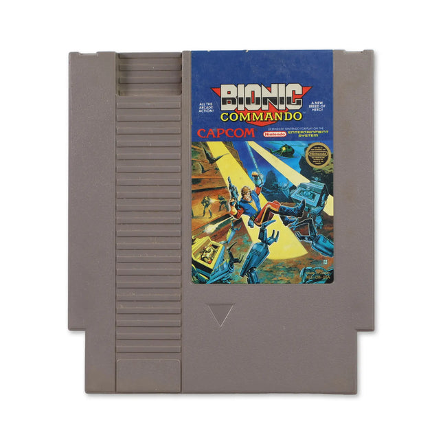 Bionic Commando for Nitendo NES - Front - Game only