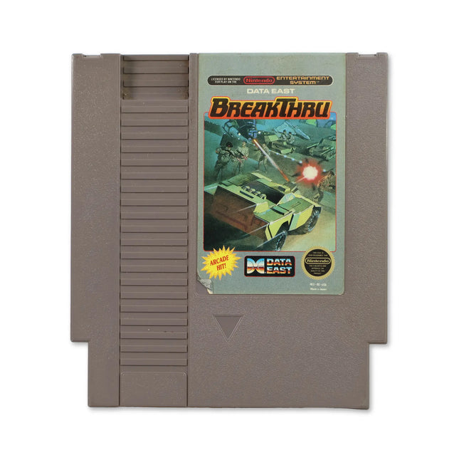BreakThru for Nitendo NES - Front - Game only
