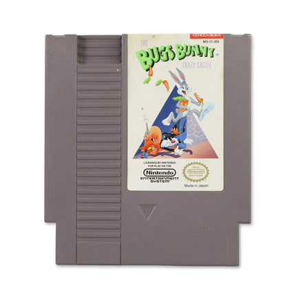 Bugs Bunny Crazy Castle for Nitendo NES - Front - Game only