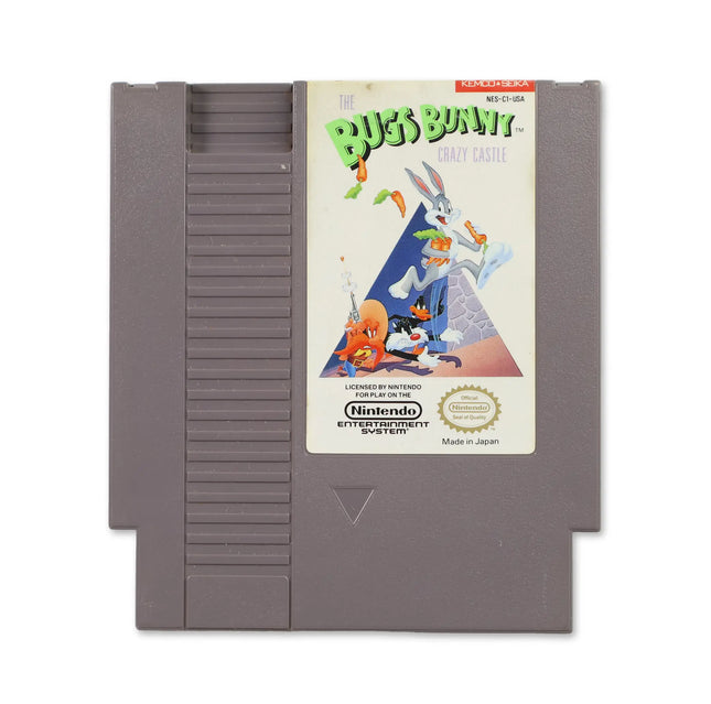 Bugs Bunny Crazy Castle for Nitendo NES - Front - Game only