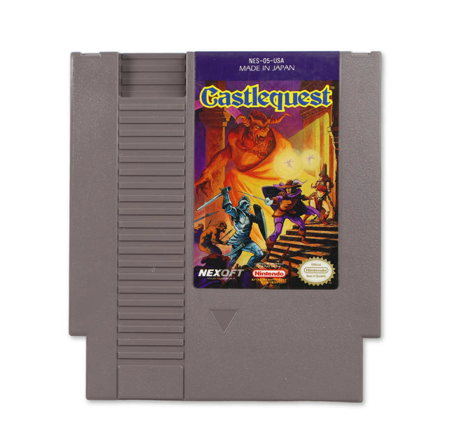 Castlequest for Nitendo NES - Front - Game only