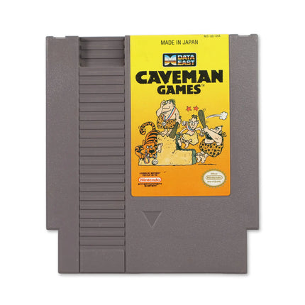 Caveman Games for Nitendo NES - Front - Game only