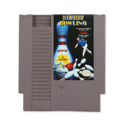 Championship Bowling for Nitendo NES - Front - Game only