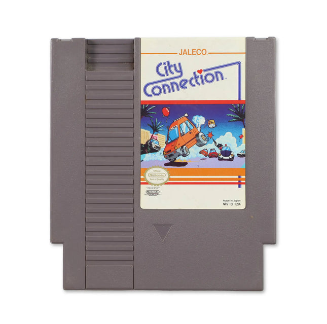 City Connection for Nitendo NES - Front - Game only