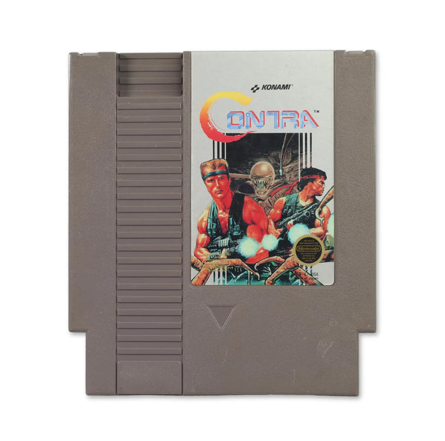 Contra for Nitendo NES - Front - Game only