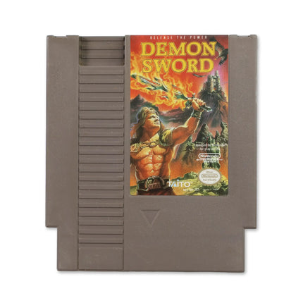 Demon Sword for Nitendo NES - Front - Game only