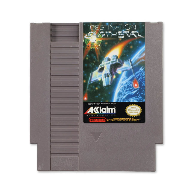 Destination Earthstar for Nitendo NES - Front - Game only