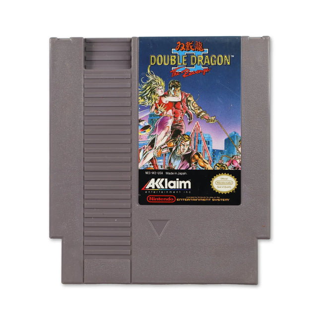 Double Dragon II for Nitendo NES - Front - Game only