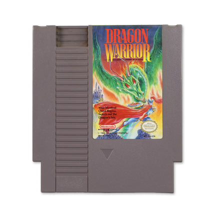 Dragon Warrior for Nitendo NES - Front - Game only
