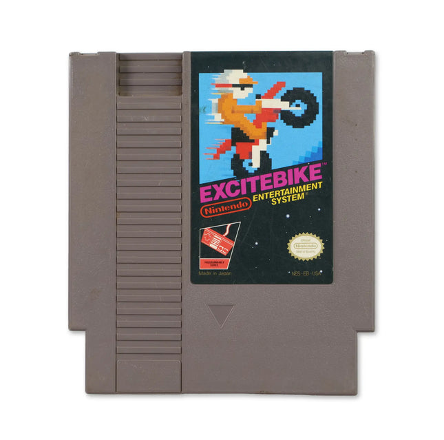 Excitebike for Nitendo NES - Front - Game only