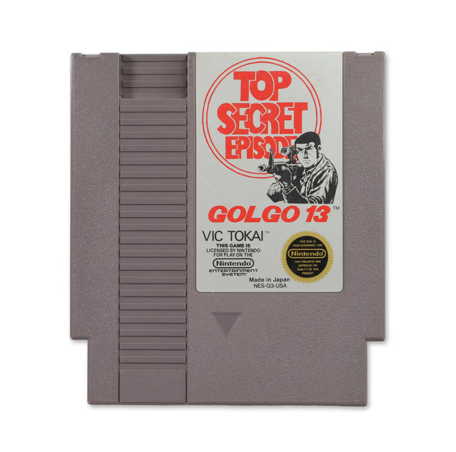 Golgo 13 Top Secret Episode for Nitendo NES - Front - Game only