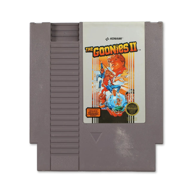 The Goonies II for Nitendo NES - Front - Game only