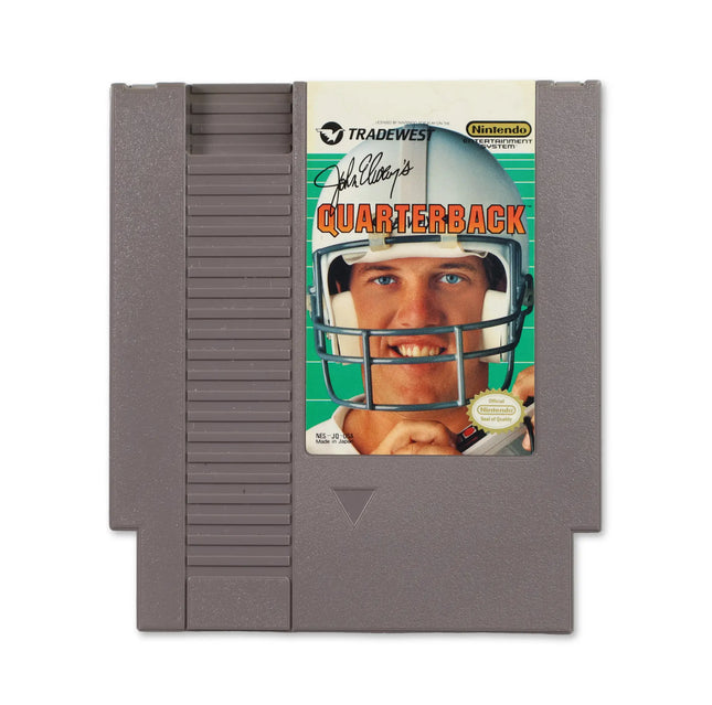 John Elway's Quarterback for Nitendo NES - Front - Game only