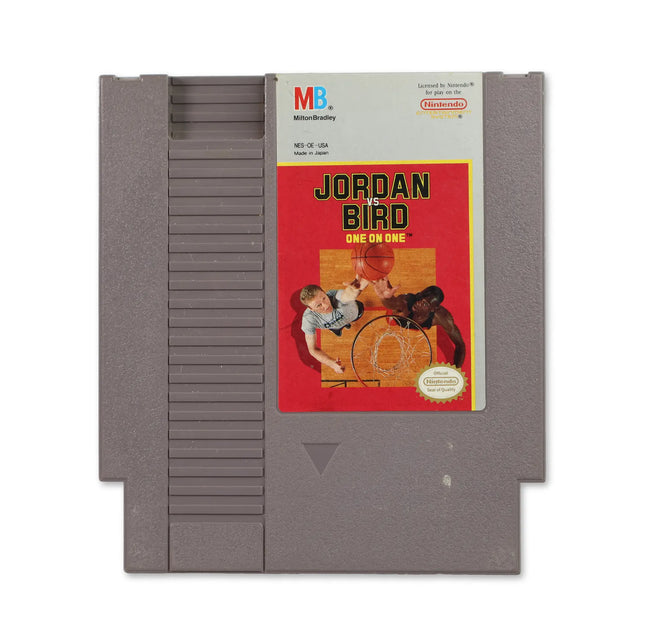 Jordan vs Bird One on One for Nitendo NES - Front - Game only