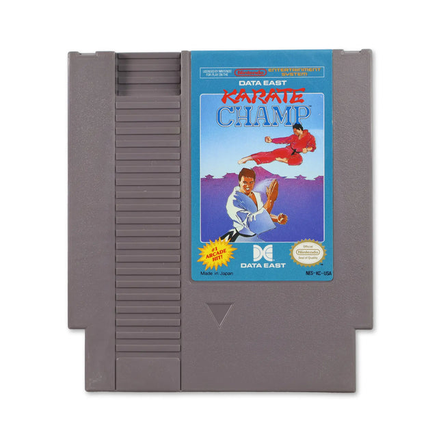 Karate Champ for Nitendo NES - Front - Game only