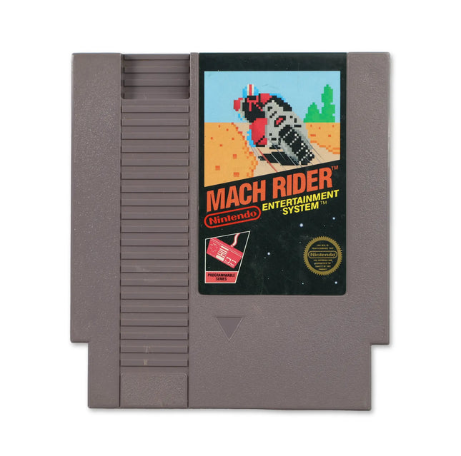 Mach Rider [5 Screw] for Nitendo NES - Front - Game only