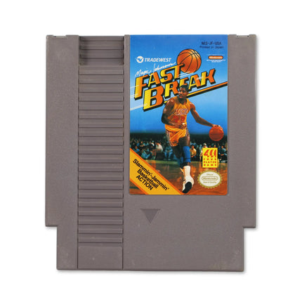 Magic Johnson's Fast Break for Nitendo NES - Front - Game only