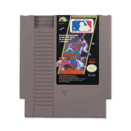 Major League Baseball for Nitendo NES - Front - Game only