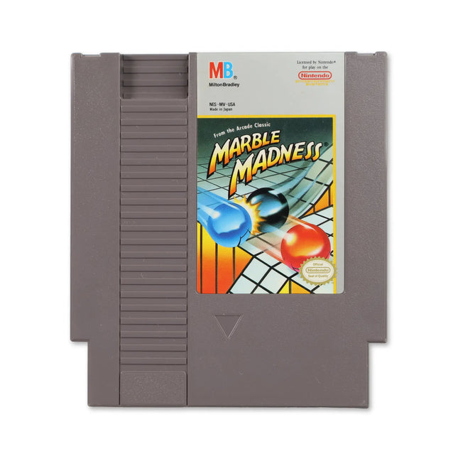 Marble Madness for Nitendo NES - Front - Game only