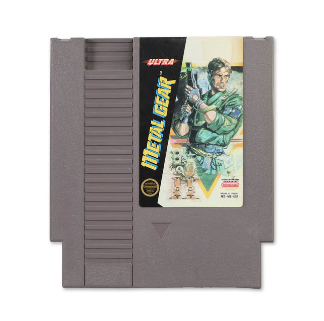 Metal Gear for Nitendo NES - Front - Game only