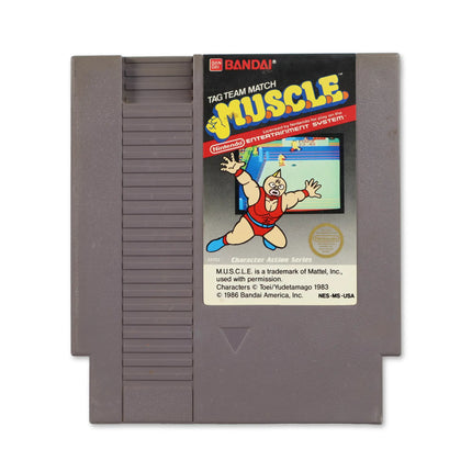 MUSCLE for Nitendo NES - Front - Game only
