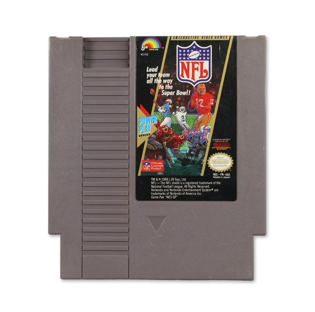NFL Football for Nitendo NES - Front - Game only