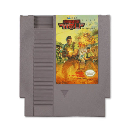 Operation Wolf for Nitendo NES - Front - Game only