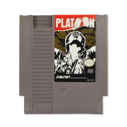 Platoon for Nitendo NES - Front - Game only