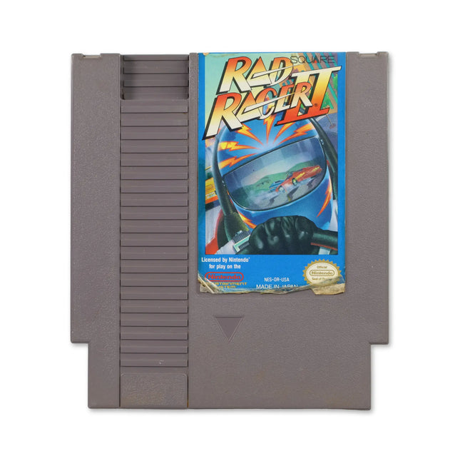 Rad Racer II for Nitendo NES - Front - Game only