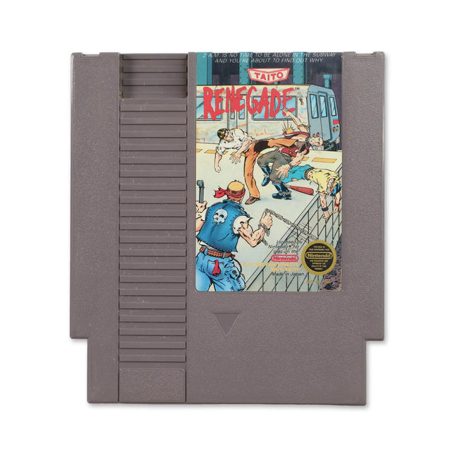 Renegade for Nitendo NES - Front - Game only