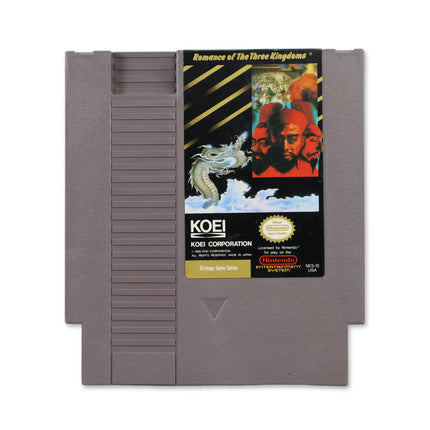 Romance of the Three Kingdoms for Nitendo NES - Front - Game only