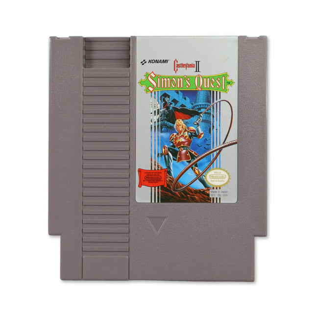 Castlevania II Simon's Quest for Nitendo NES - Front - Game only