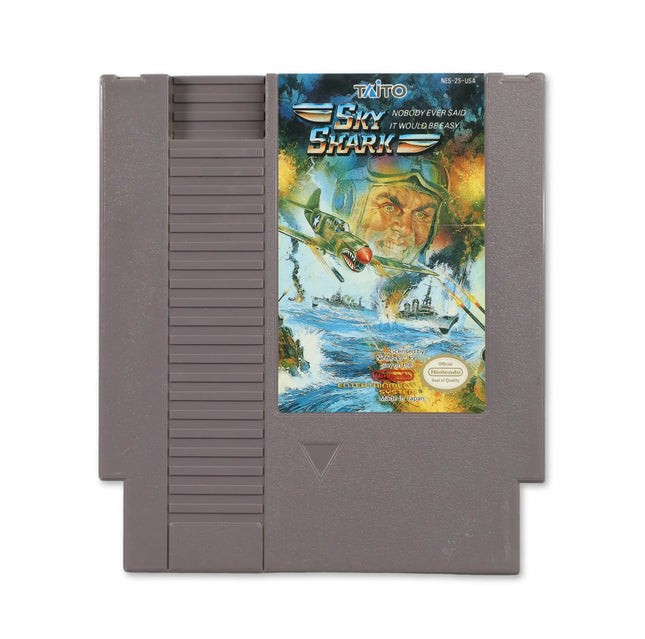 Sky Shark for Nitendo NES - Front - Game only