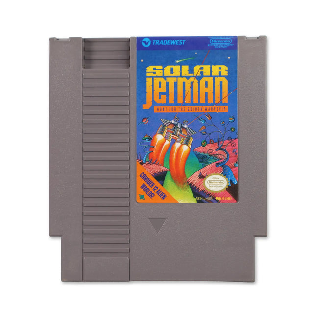 Solar Jetman for Nitendo NES - Front - Game only
