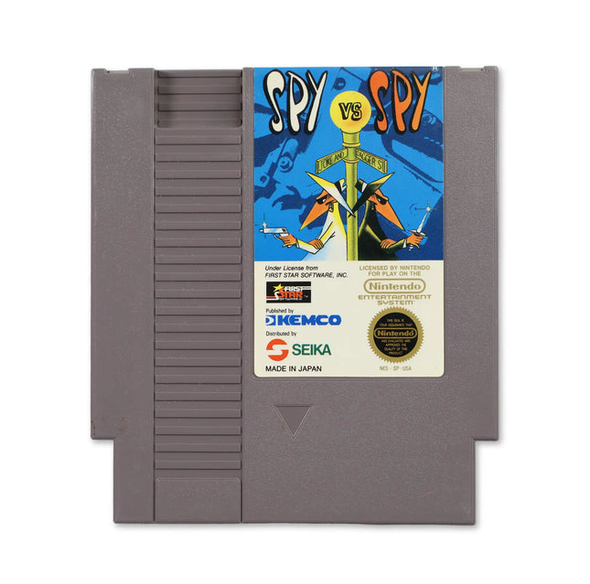 Spy vs. Spy for Nitendo NES - Front - Game only