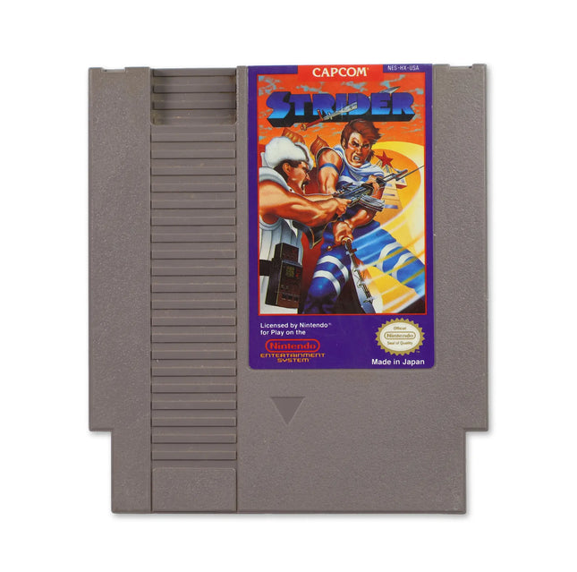 Strider for Nitendo NES - Front - Game only
