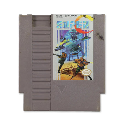 Super C for Nitendo NES - Front - Game only