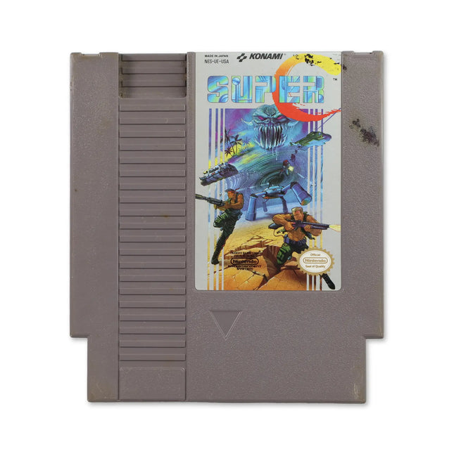 Super C for Nitendo NES - Front - Game only