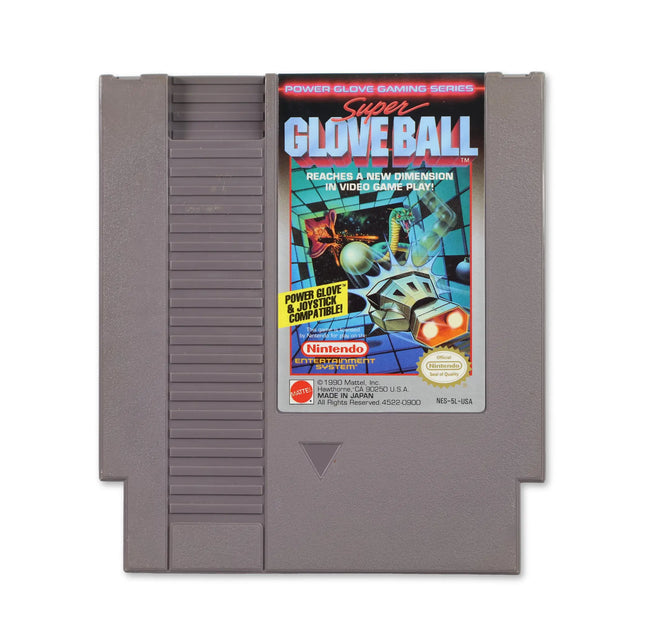 Super Glove Ball for Nitendo NES - Front - Game only