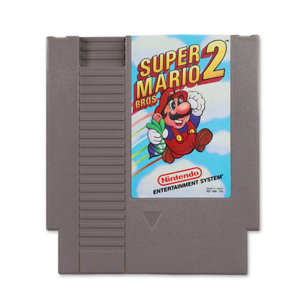 Super Mario Bros 2 for Nitendo NES - Front - Game only