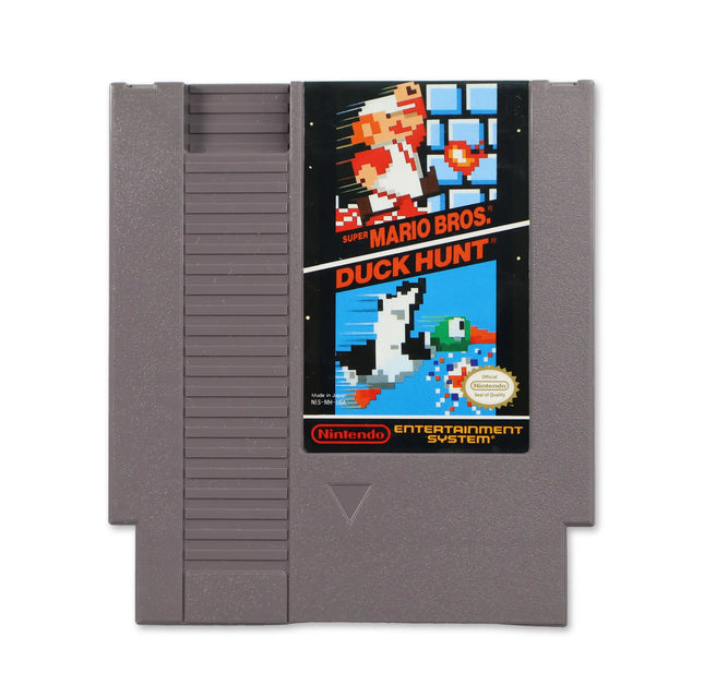 Super Mario Bros and Duck Hunt for Nitendo NES - Front - Game only