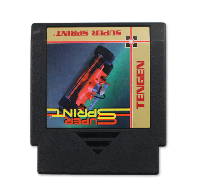 Super Sprint for Nitendo NES - Front - Game only