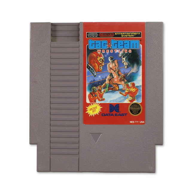 Tag Team Wrestling [5 Screw] for Nitendo NES - Front - Game only