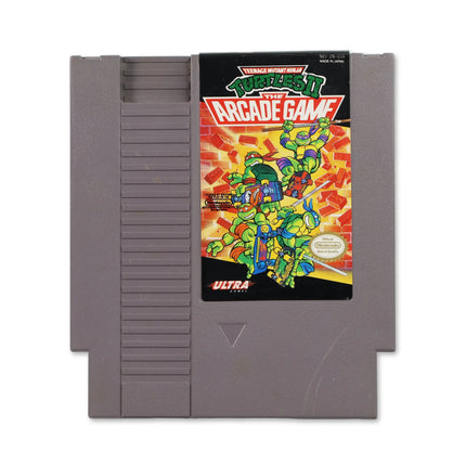Teenage Mutant Ninja Turtles II for Nitendo NES - Front - Game only