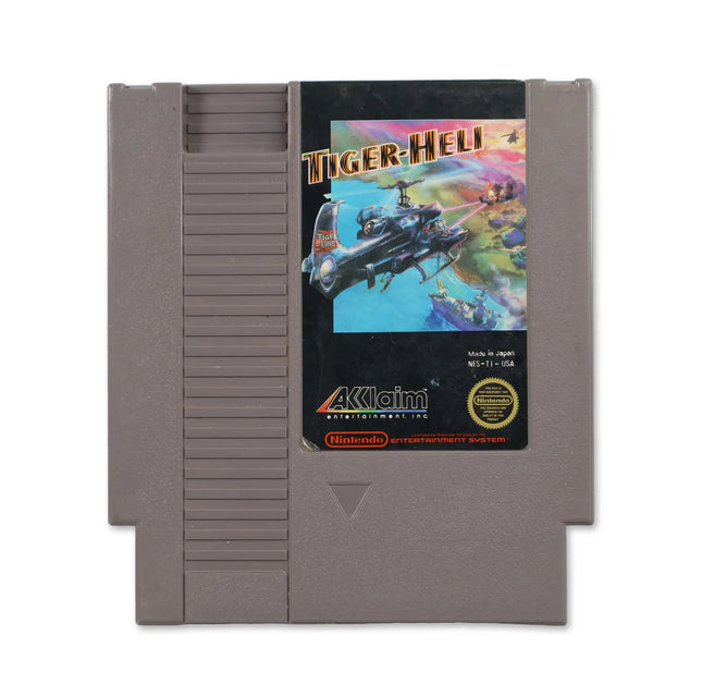 Tiger-Heli for Nitendo NES - Front - Game only