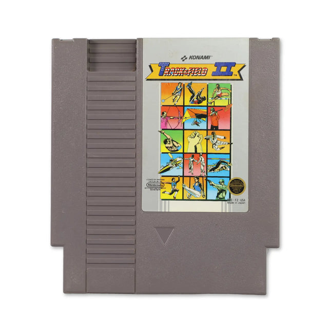 Track and Field II for Nitendo NES - Front - Game only
