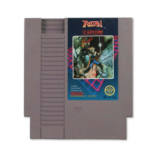 Trojan [5 Screw] for Nitendo NES - Front - Game only