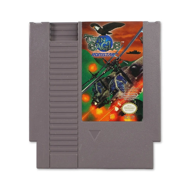 Twin Eagle for Nitendo NES - Front - Game only