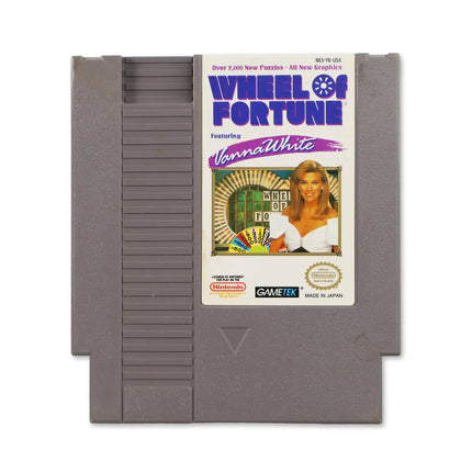Wheel of Fortune Featuring Vanna White for Nitendo NES - Front - Game only