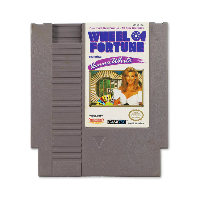 Wheel of Fortune Featuring Vanna White for Nitendo NES - Front - Game only